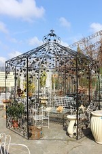 GAZEBO QUADRATO IN FERRO