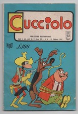 CUCCIOLO N.4 anno XVI 16° edizioni alpe 1967 misterix re pistacchio
