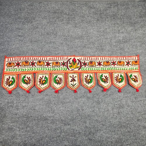 Vintage indiano toran ricamato - indiano,