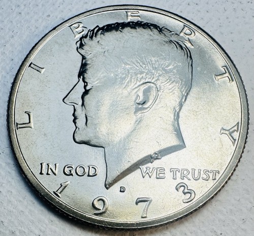 Moneta mezzo dollaro 1973 - , d
