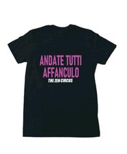 T-shirt The Zen Circus Andate tutti  Affanculo band maglia musica più  omaggio