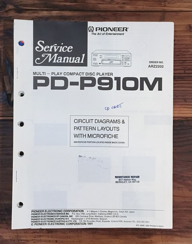 Pioneer p910m player 1 - pioneer, cd