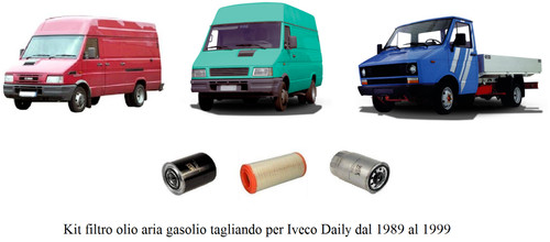 Kit filtro olio aria gasolio