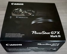 Canon PowerShot G7 X Mark III