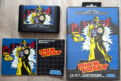 Dick tracy gioco sega mega - -,