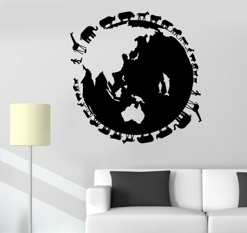 Adesivo murale pianeta terra