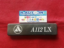 COMPATIBILE AUTOBIANCHI A112 LX TARGHETTA emblem badge logo sigla fregio 