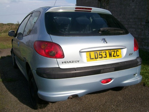 Peugeot 206 2003 reg - lx, 1.1
