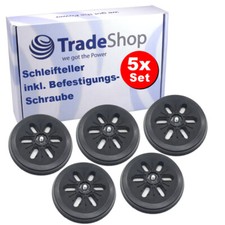 5 piastre abrasive in velcro 6