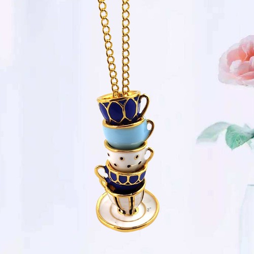 Collana stile maglione catena - stile,