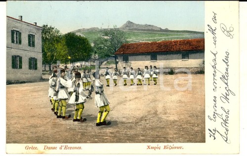 1912 costumi grecia danza - costumi,