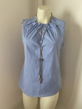 Camicetta comma blu righe - camicetta,