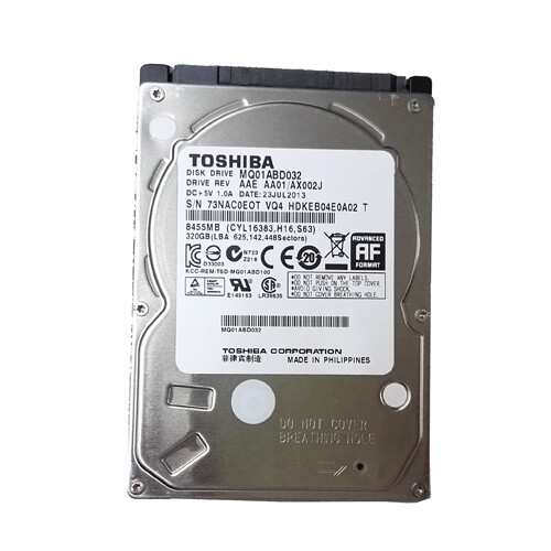 Toshiba mq01abd032 320 - mq01abd032, 5400
