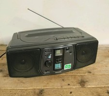 Radio Vintage Boombox Stereo Philips AZ8040 - CD - Cassette FM vintage Radio 