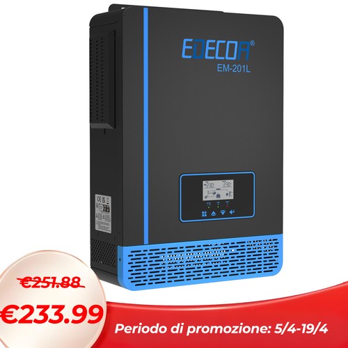 Edecoa inverter ibrido mppt - inverter,
