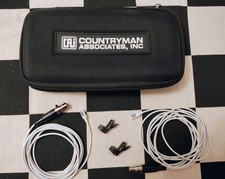 Due (2) microfoni Countryman EMW Lavalier, TA5F per Lectrosonics, quasi come nuovi