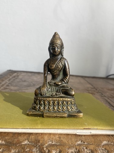 Amuleto buddha bronzo - amuleto,