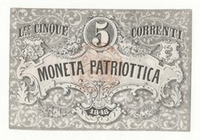 5  LIRE CORRENTI MONETA