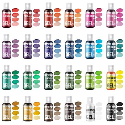 Set colorante alimentare gel - alimentare,