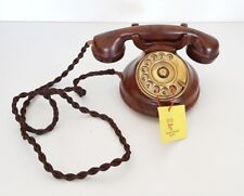 Telefono fisso vintage in legno Sitel mod. 72500