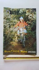 Bultaco Alpina 250 350 1970 depliant originale brochure