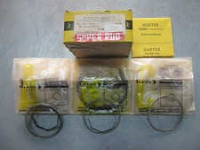 SEGMENTI FASCE PISTONE FIAT 600 1° SERIE Ø 60 mm.+0,6 SUPER ROD GOETZE 955463  
