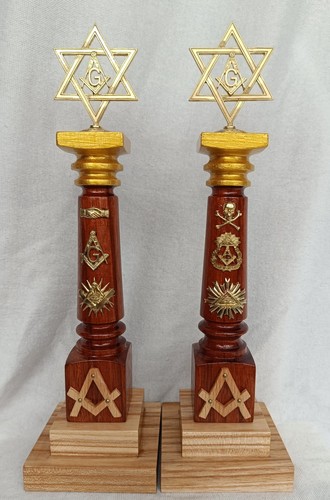 Massoneria colonne legno - massoneria,