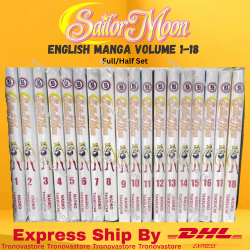 Sailor moon manga vol 18 - sailor, 1-18