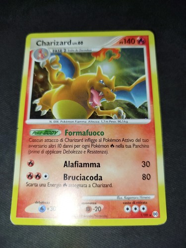 Pokemon charizard liv holo - pokemon, liv.