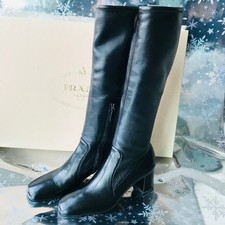 Stivali donna Prada in pelle