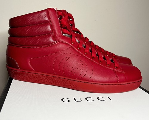 Gucci ace red sneakers - ace,