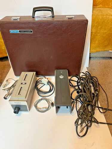 Videocamera vintage sony - videocamera,