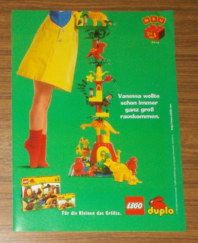 Rara pubblicità lego duplo - lego,