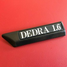 LANCIA DEDRA 1.6 LOGO SX SIGLA EMBLEMA FREGIO STEMMA SCRITTA TARGHETTA BADGE NOM