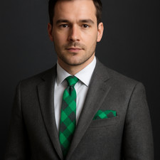 Slim Cravatta da Uomo 7CM