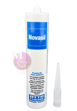 Silicone sigillante piano induzione nero Novasil S56 310ml Bosch Siemens Neff