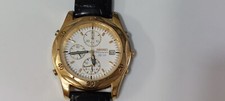 Seiko 7T32 7E00 chrono orologio uomo cronografo vintage (quartz) batteria 39 mm