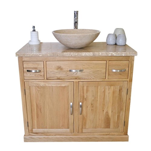 Mobile bagno mobiletto rovere