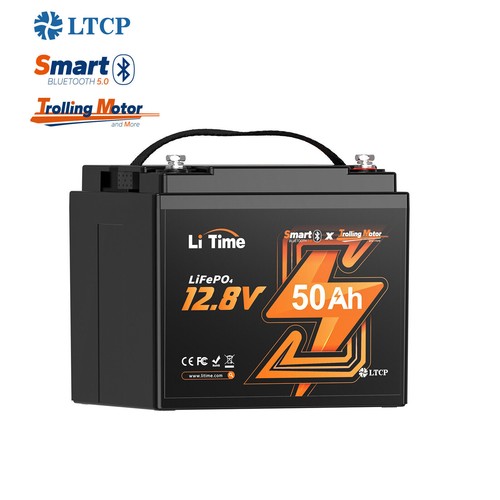 Litime 12v 50ah smart - 12v,