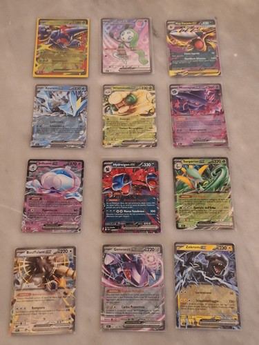 Lotto carte pokemon near - a, 12
