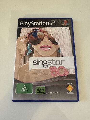 Singstar 80s ps2 - singstar,