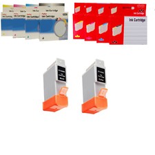 CANON BCI-24B BCI-24C 1 2 3 CARTUCCE COMPATIBILI NO ORIGINALI BK COL 260 pagine