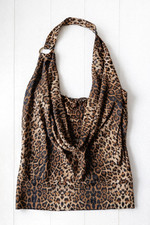 Top donna leopardato halter