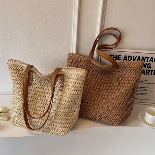 Borsa shopping paglia donna - borsa,