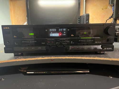Doppia piastra aiwa wx808 - doppia,
