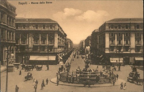 Napoli piazza borsa - napoli,