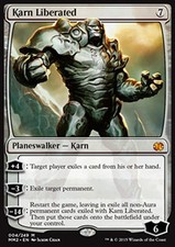 MTG KARN LIBERATED EXC - KARN LIBERATO - MMA2 - MAGIC