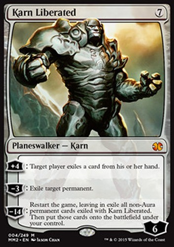 Mtg karn liberated - liberated,