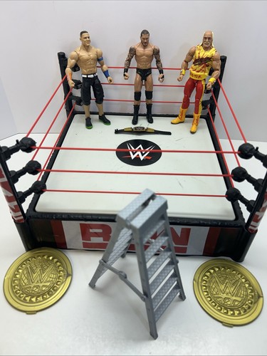 Wwe mattel raw wrestling ring - wrestling,
