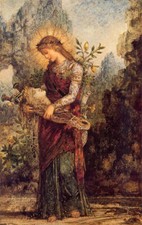 Dipinto olio Gustave Moreau